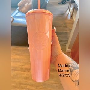 Starbucks Pearlescent Pink Tumbler